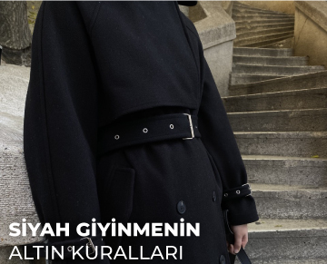 SİYAH GİYİNMENİN ALTIN KURALLARI